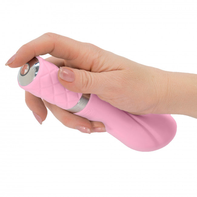 Pillow Talk Sassy Luxurious G-Spot Massager with Swarovski Crystal Pink