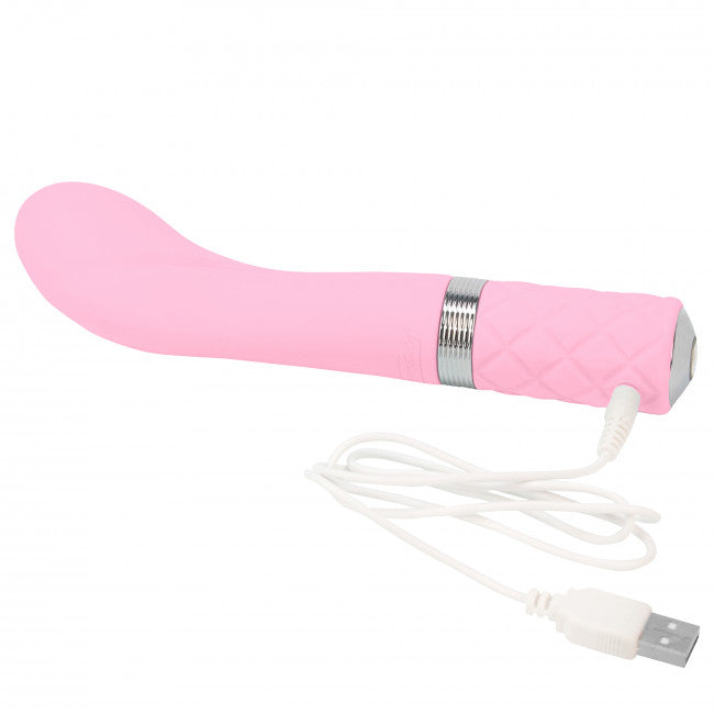 Pillow Talk Sassy Luxurious G-Spot Massager with Swarovski Crystal Pink