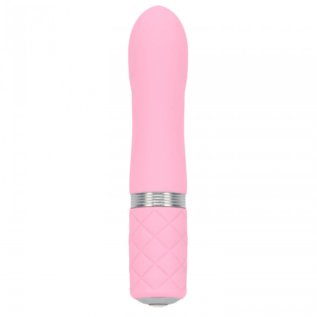 Pillow Talk Flirty Luxurious Mini Massager with Swarovski Crystal Pink