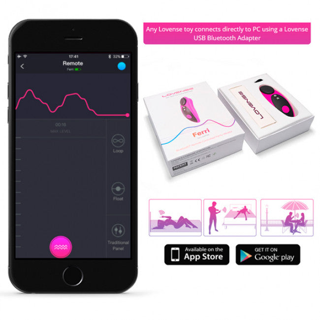 Lovense Ferri Remote Controlled Panty Vibrator