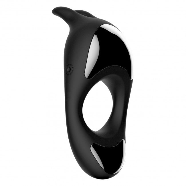 FeelzToys Zeus Dual Vibe Cock Ring Black
