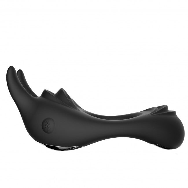 FeelzToys Zeus Dual Vibe Cock Ring Black