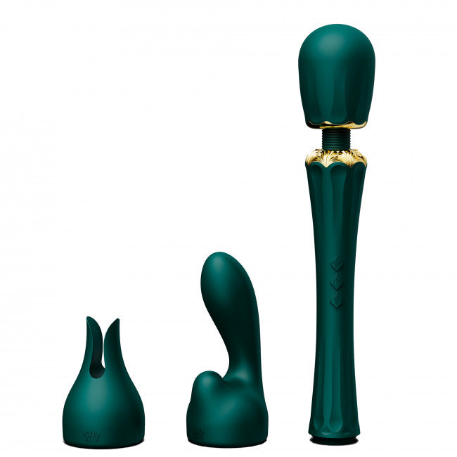 Zalo Kyro Wand Vibrator Turquoise Green