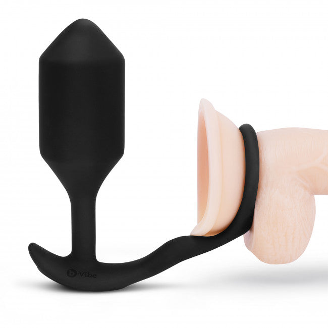 b-Vibe Vibrating Snug & Tug Black XL