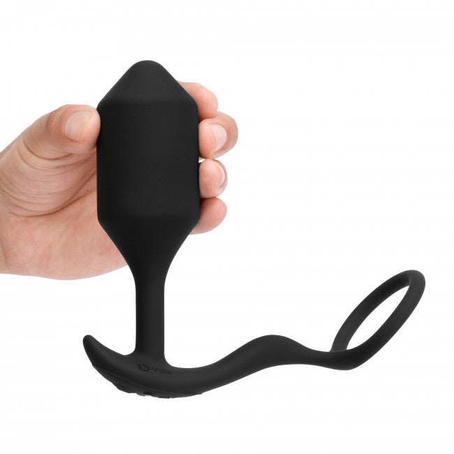 b-Vibe Vibrating Snug & Tug Black XL