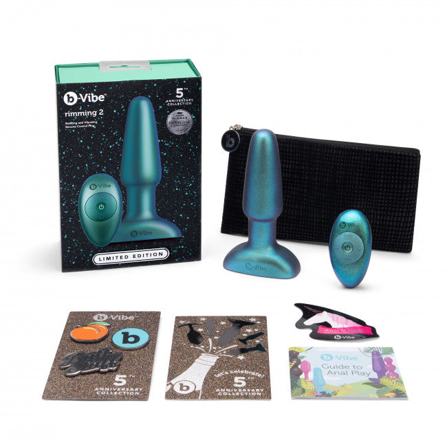b-Vibe Rimming 2 Plug Space Green
