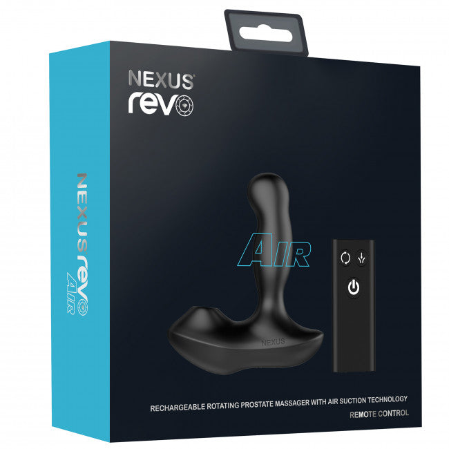 Nexus Revo Air Remote Control Rotating Prostate Massager with Suction