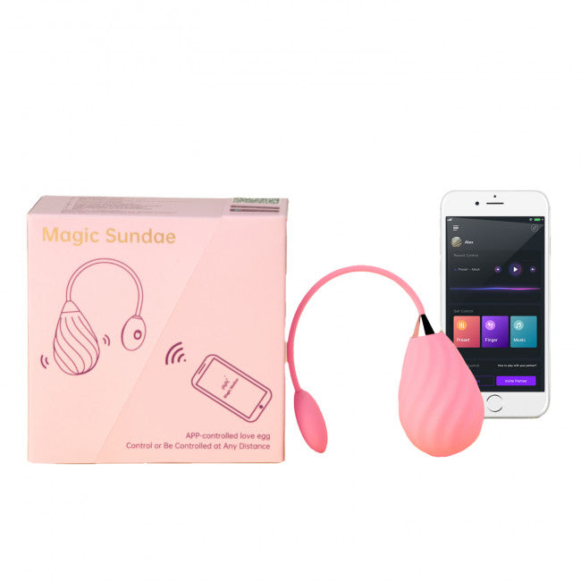 Magic Motion Magic Sundae App Controlled Love Egg Pink