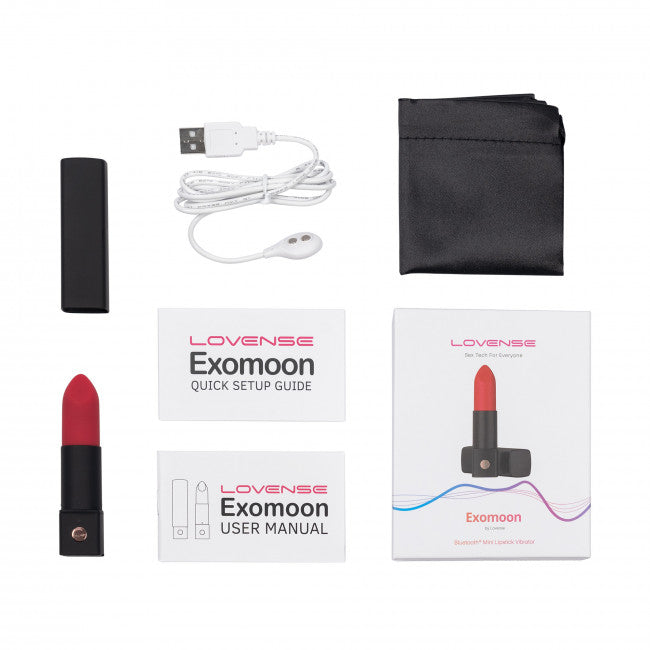 Lovense Exomoon Mini Lipstick Vibrator