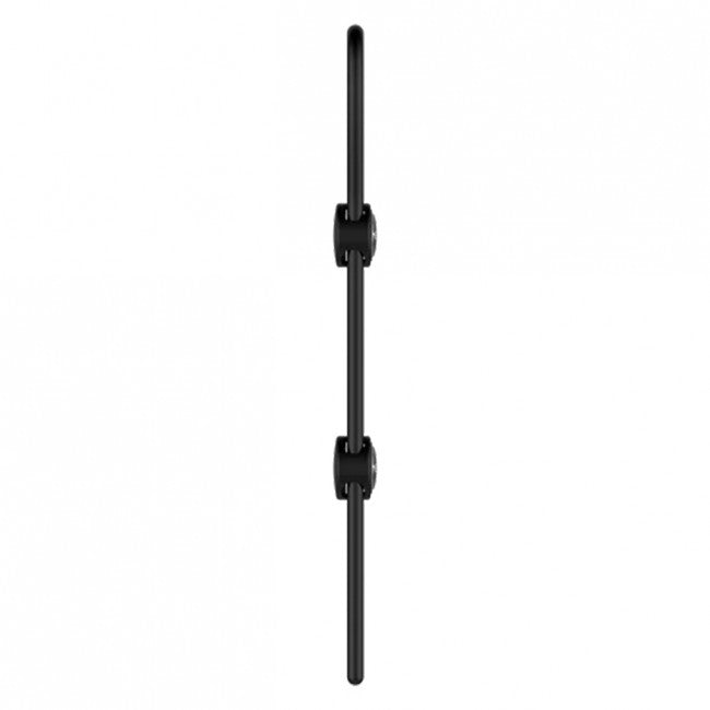 Nexus Forge Double Adjustable Lasso Silicone Cock Ring Black