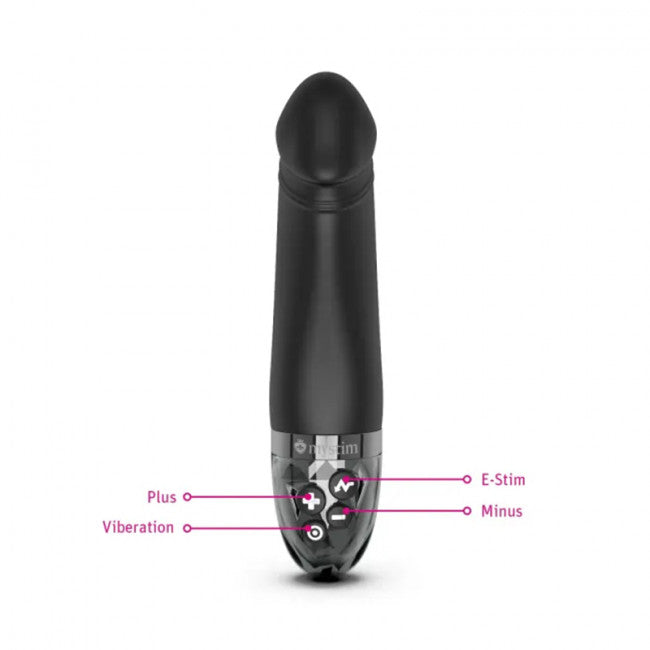 Mystim Real Deal Neal eStim Vibrator Black