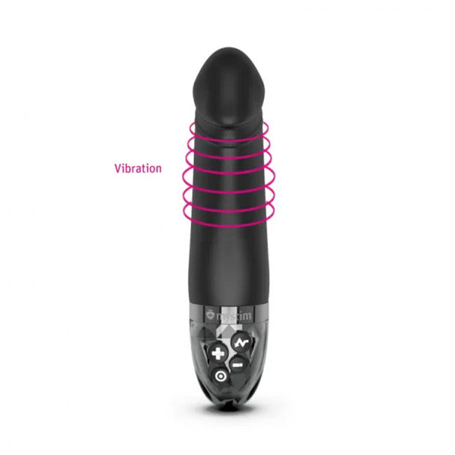 Mystim Real Deal Neal eStim Vibrator Black