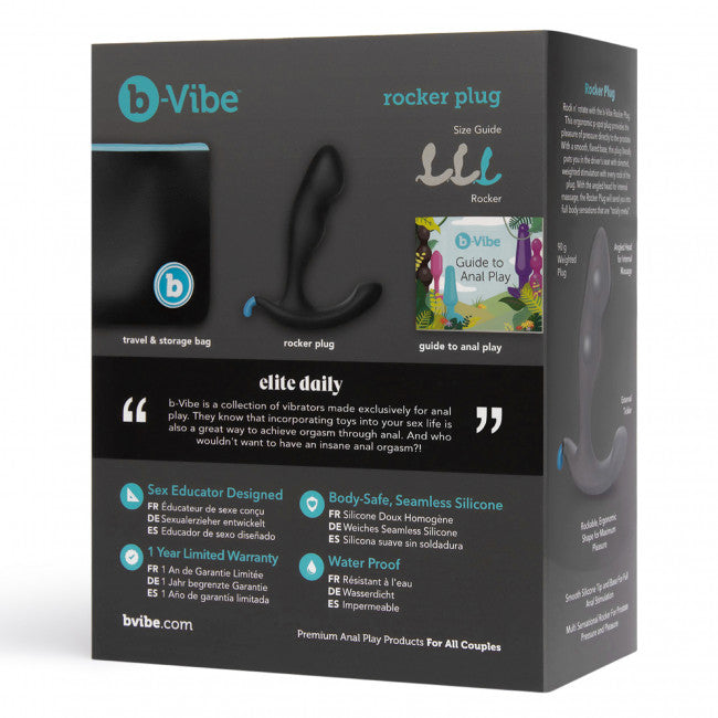 b-Vibe Rocker Plug Black