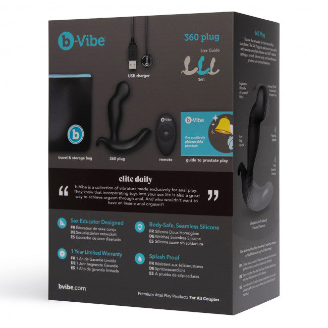 b-Vibe 360 Plug Black
