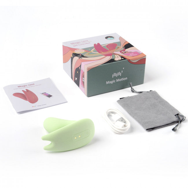Magic Motion Umi Smart Wearable Dual Motor Vibrator Green