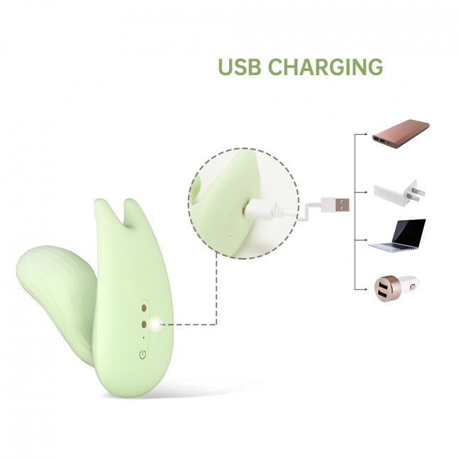 Magic Motion Umi Smart Wearable Dual Motor Vibrator Green