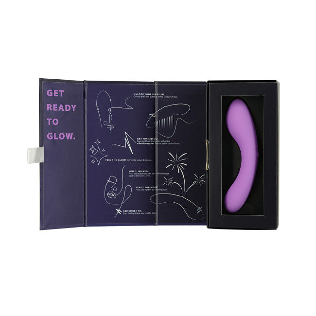 Swan The Mini Swan Wand Glow in the Dark Purple