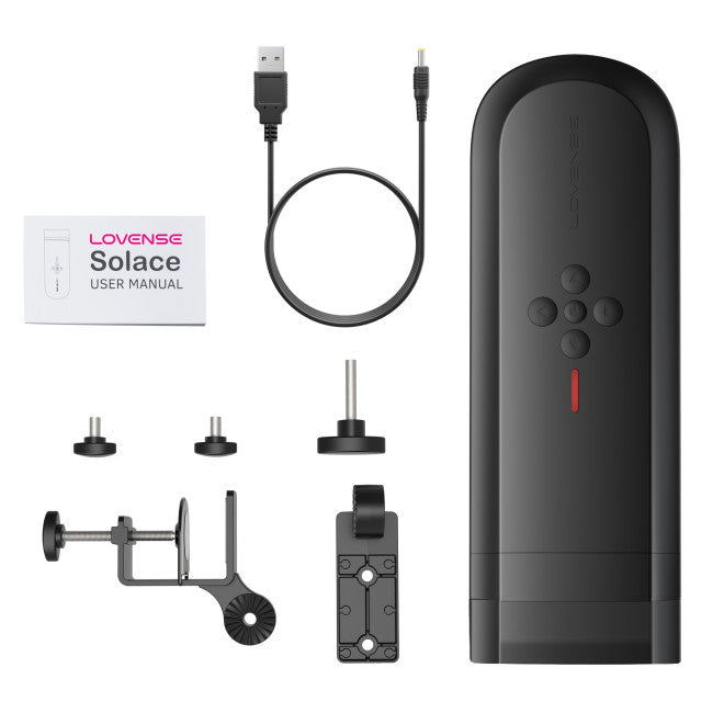 Lovense Solace App-Controlled Automatic Thrusting Masturbator