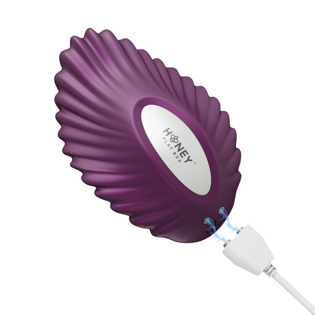 HoneyPlayBox Pearl App-Controlled Magnetic Panty Vibrator Purple