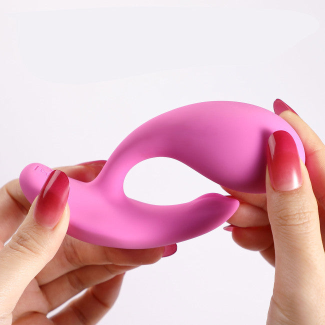 HoneyPlayBox Oly 2 Pressure Sensing App-Enabled Wearable Clit & G Spot Vibrator Pink