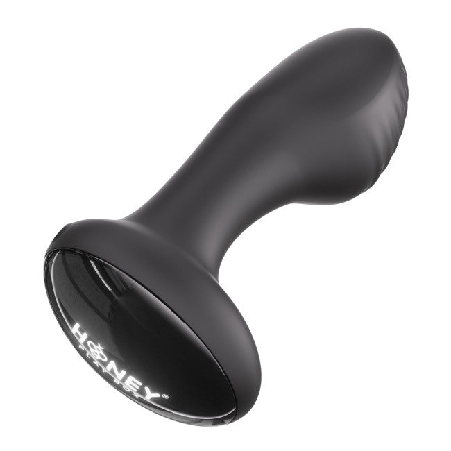 HoneyPlayBox Frenzy Pressure Sensing App-Controlled Rotating Butt Plug Black