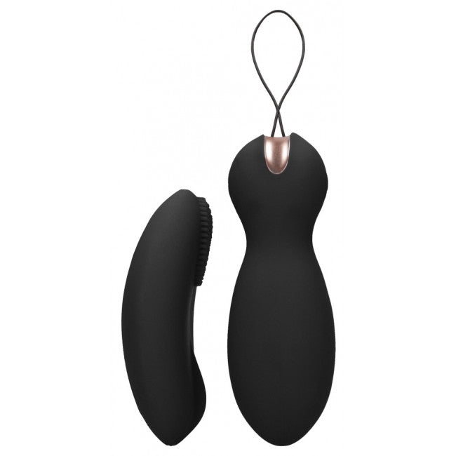 Elegance Dual Vibrating Toy Purity Black