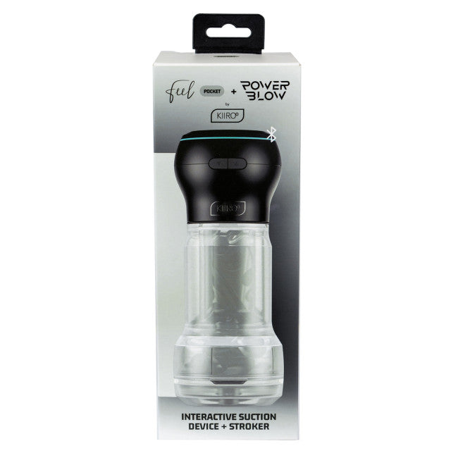 Kiiroo Feel Pocket Stroker Crystal & PowerBlow