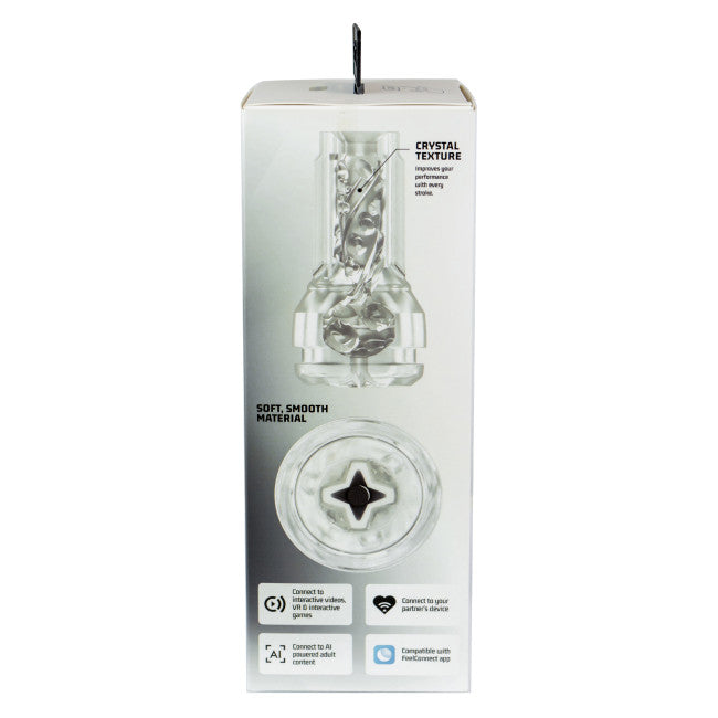Kiiroo Feel Pocket Stroker Crystal & PowerBlow