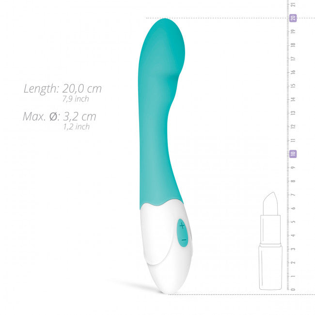 Good Vibes Only Tate G-Spot Vibrator Turquoise