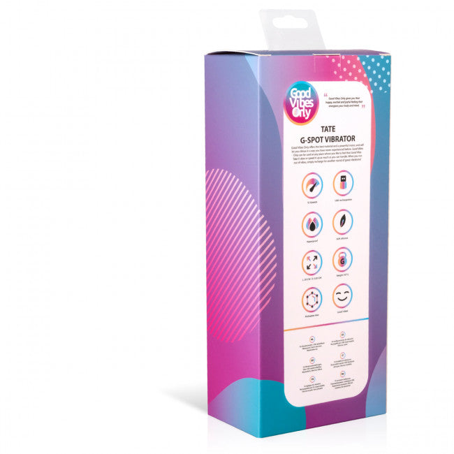 Good Vibes Only Tate G-Spot Vibrator Turquoise