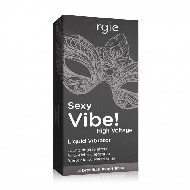 Orgie Sexy Vibe! Liquid Vibrator High Voltage 15ml