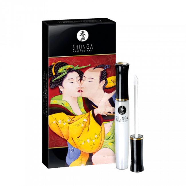 Shunga Divine Oral Pleasure Gloss Strawberry - Lip gloss 10ml