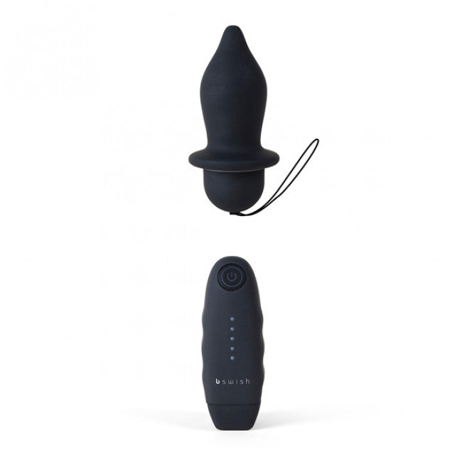 Bswish bfilled Classic Unleashed Wireless Vibrating Anal Plug Black