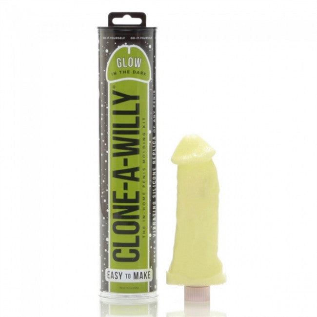 Clone A Willy Glow in the Dark - Glowing Penis Replica Kit Green