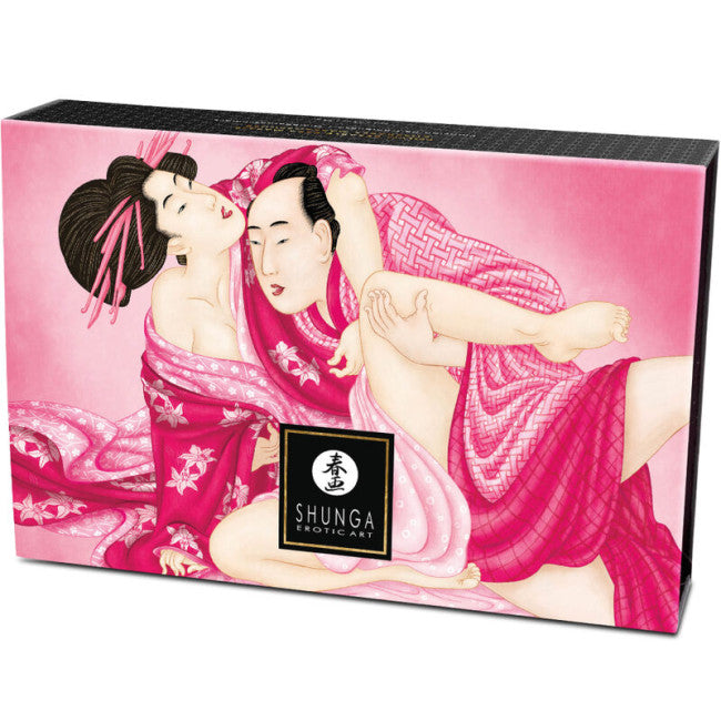 Shunga Edible Massage Powder Kit Raspberry