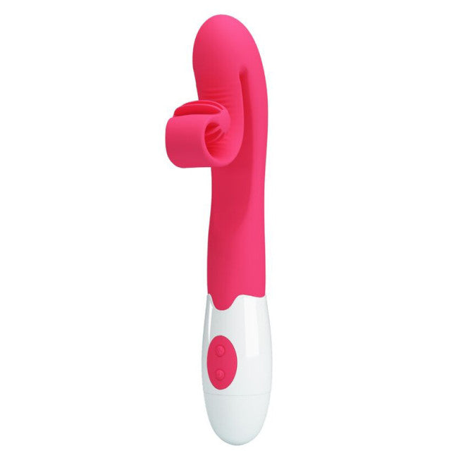 Romance Vibrator & Snail Clitoris Stimulator Pink