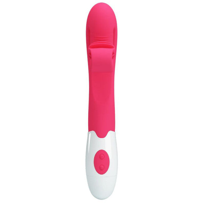 Romance Vibrator & Snail Clitoris Stimulator Pink