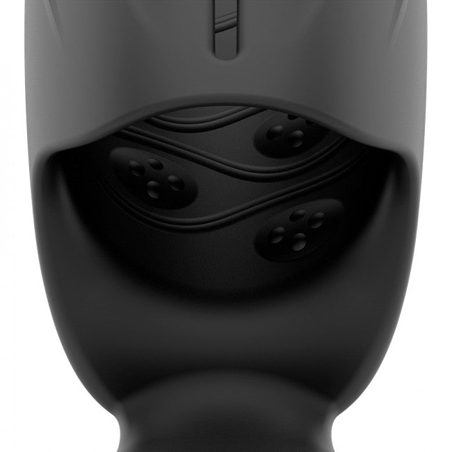 Jamyjob Rechargeable Head Stroker Masturbator Black