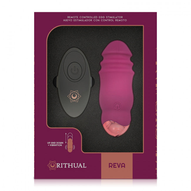 Rithual Reva Remote Controlled Egg Stimulator Up and Down + Vibration