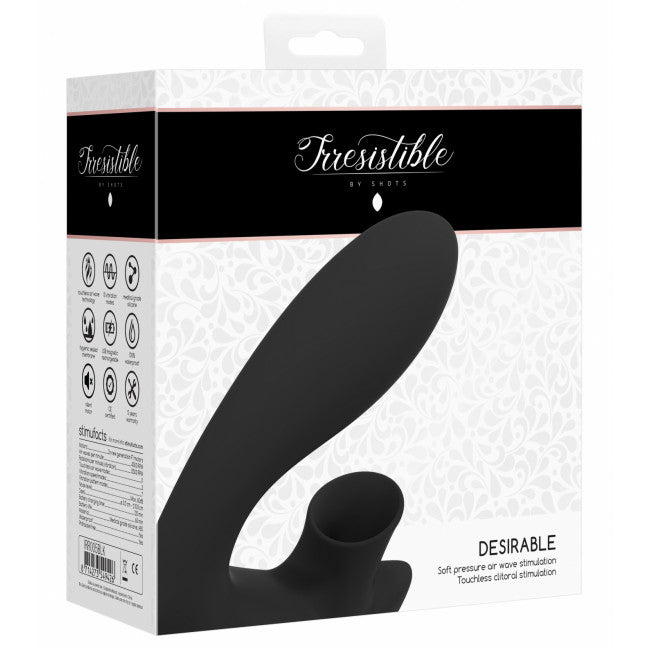 Irresistible Desirable Black Vibrator