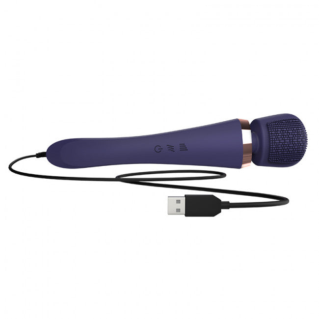 Love To Love Brush Crush Wand Vibrator Purple