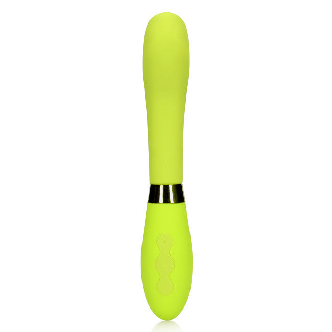 Loveline Silicone G-Spot Vibrator Lime Passion