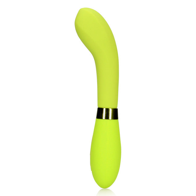 Loveline Silicone G-Spot Vibrator Lime Passion