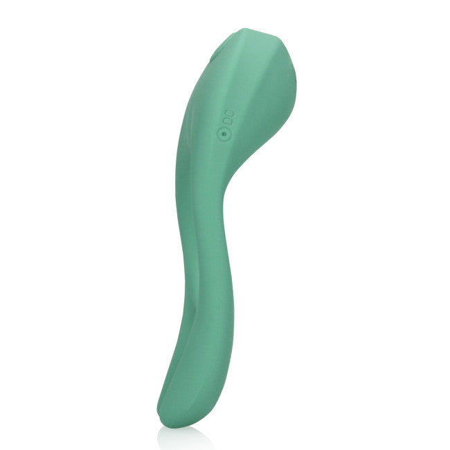 Loveline Ultra Soft Silicone Pointed Cock Ring Blue Grass
