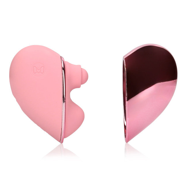 Loveline Tapping Heart Vibrator Pink Arabesque