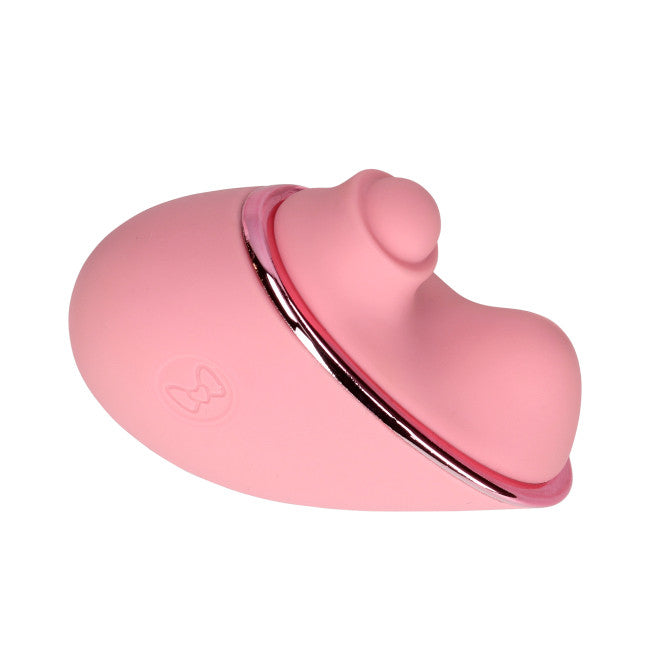 Loveline Tapping Heart Vibrator Pink Arabesque