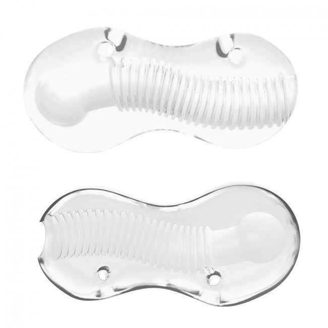 Me You Us Wave Sucker Stroker Male Masturbator Transparent