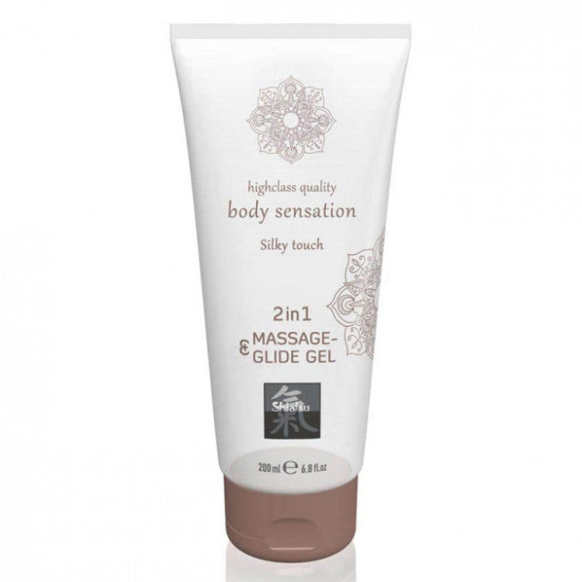 Shiatsu Massage & Glide Gel 2in1 Silky Touch 200ml