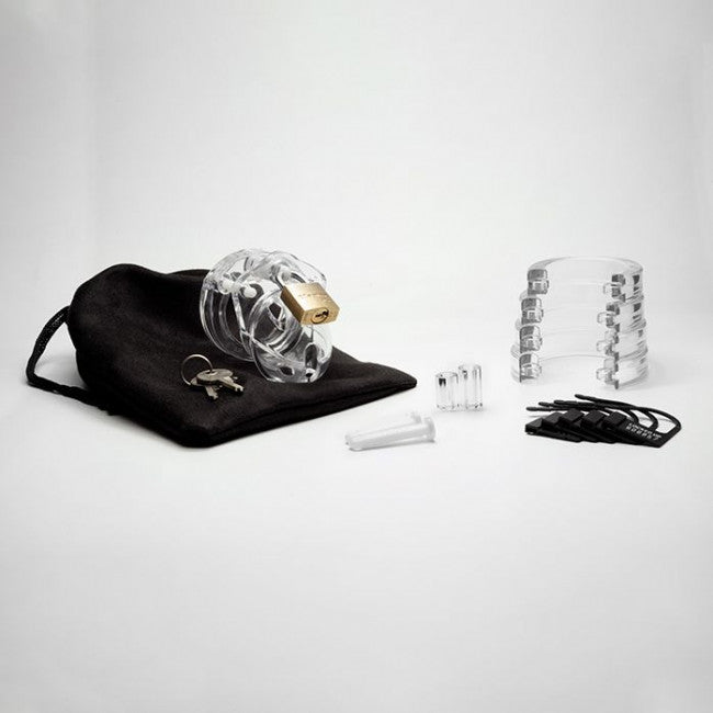 CB-X Mini Me Male Chastity Device Clear