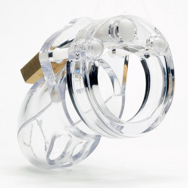 CB-X Mr Stubb Male Chastity Device Clear